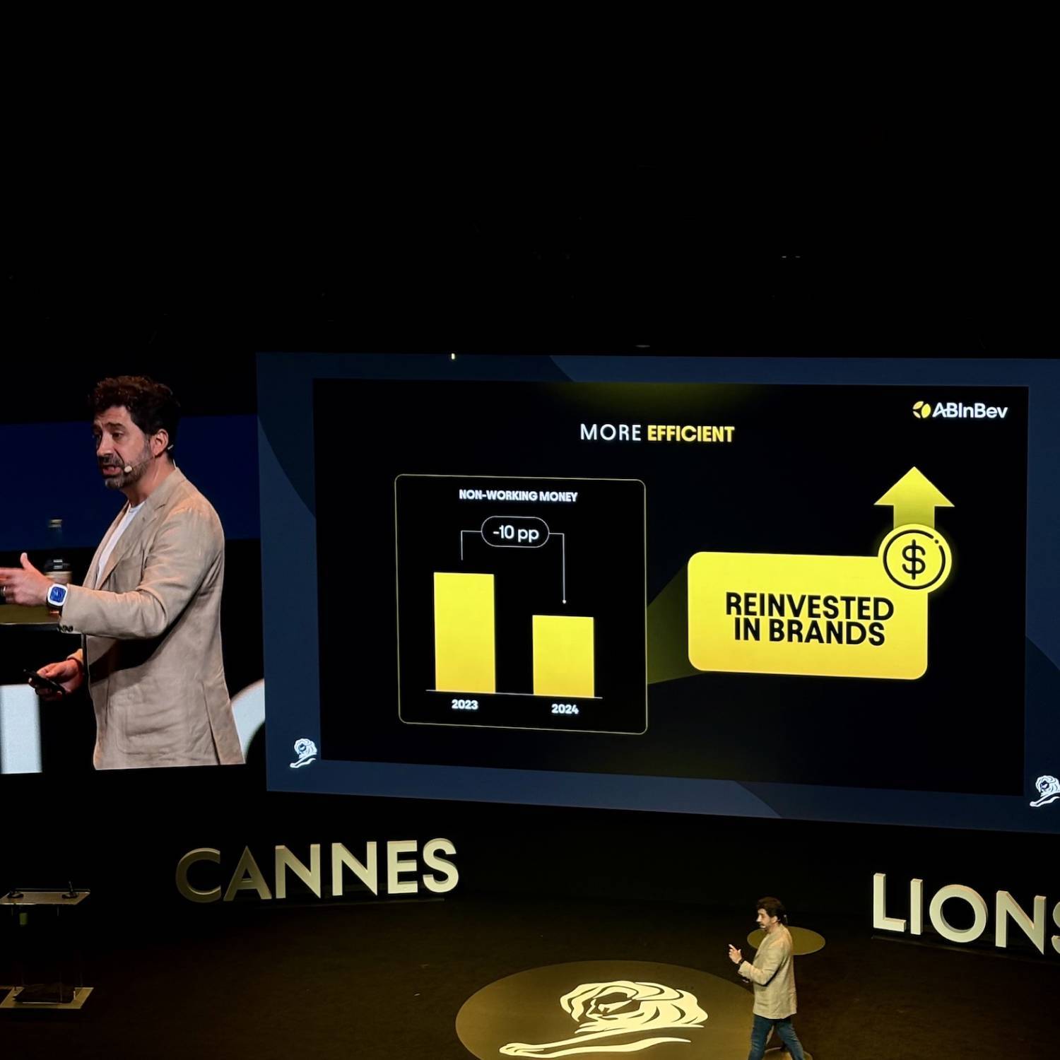 Marcel Marcondes, CMO of AB InBev at Cannes Lions 2025
