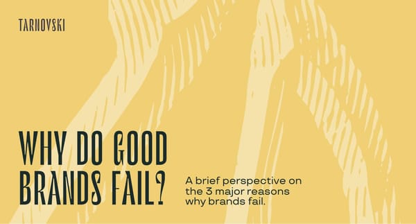 Why do "nice" brands fail?